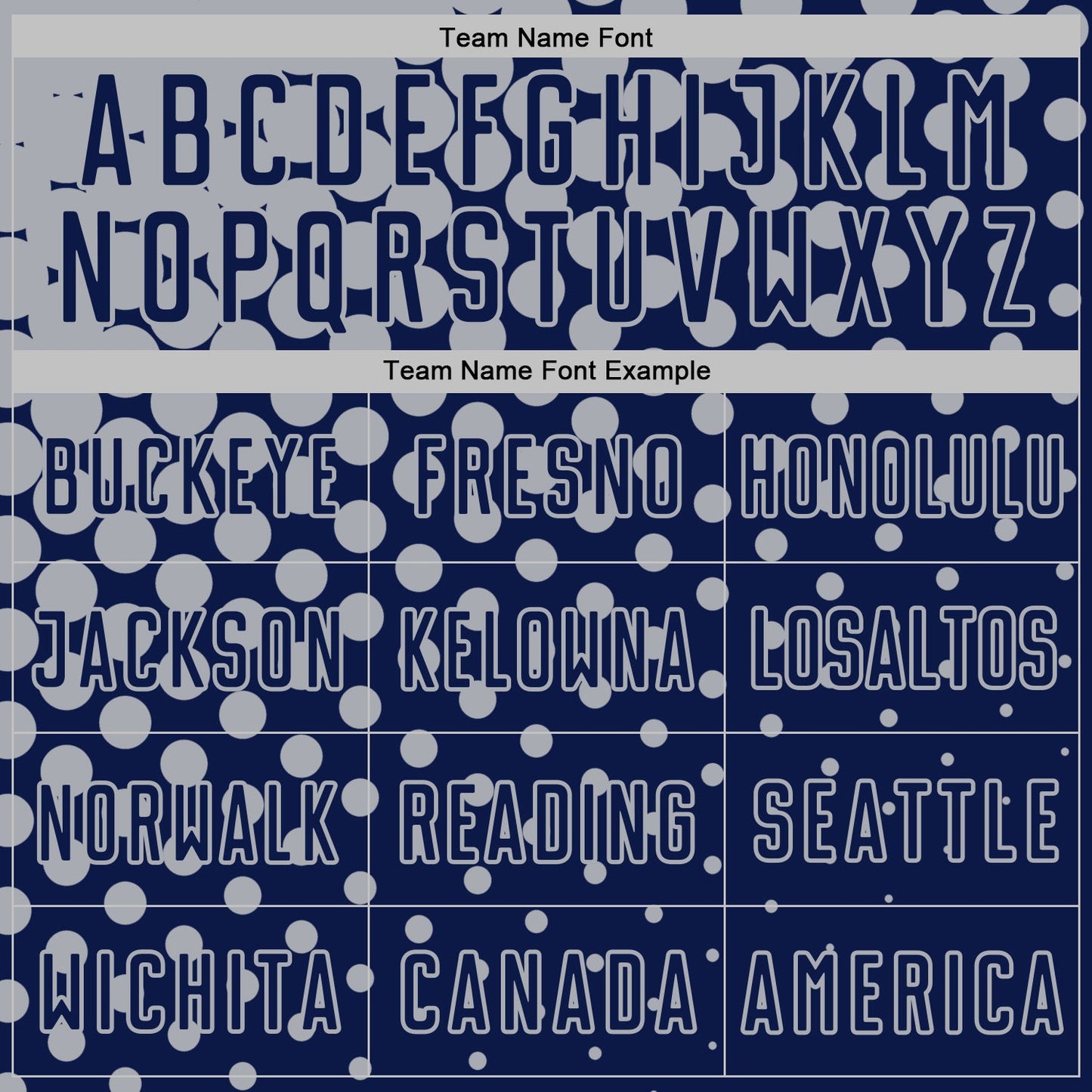 Custom Navy Gray Modern Polka Dot Sublimation Soccer Uniform Jersey Limited