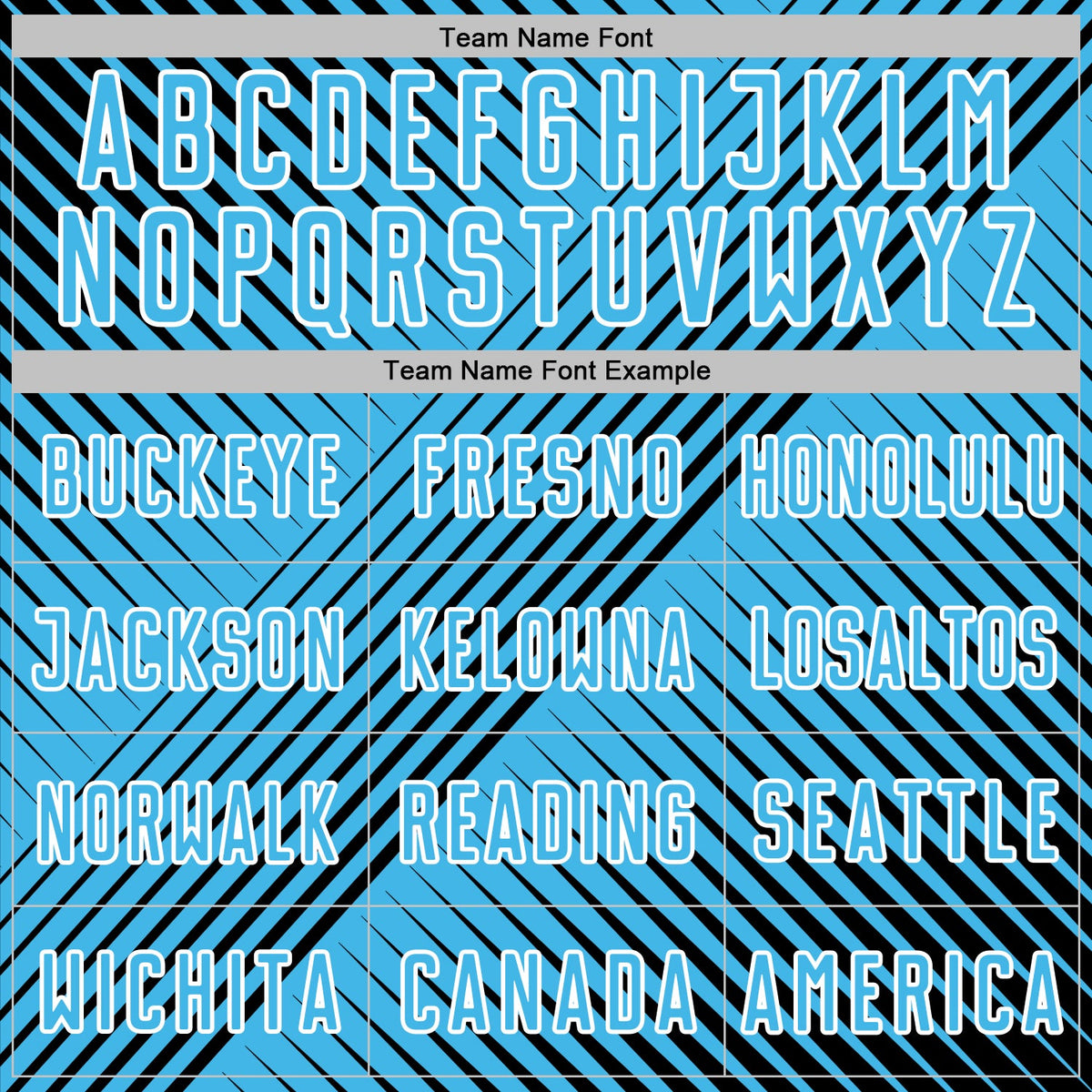 Custom Black Sky Blue-White Line Sublimation Soccer Uniform Jersey Limited