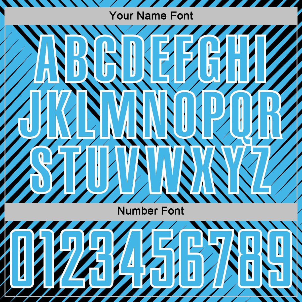 Custom Black Sky Blue-White Line Sublimation Soccer Uniform Jersey Limited