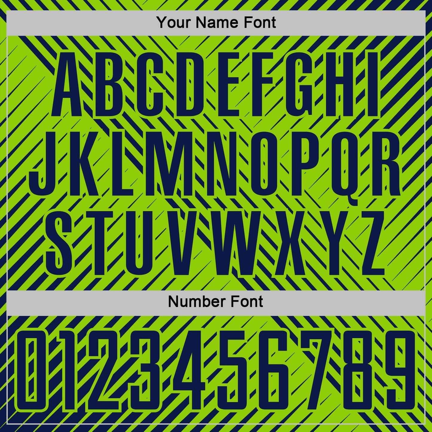 Custom Navy Neon Green Line Sublimation Soccer Uniform Jersey Limited