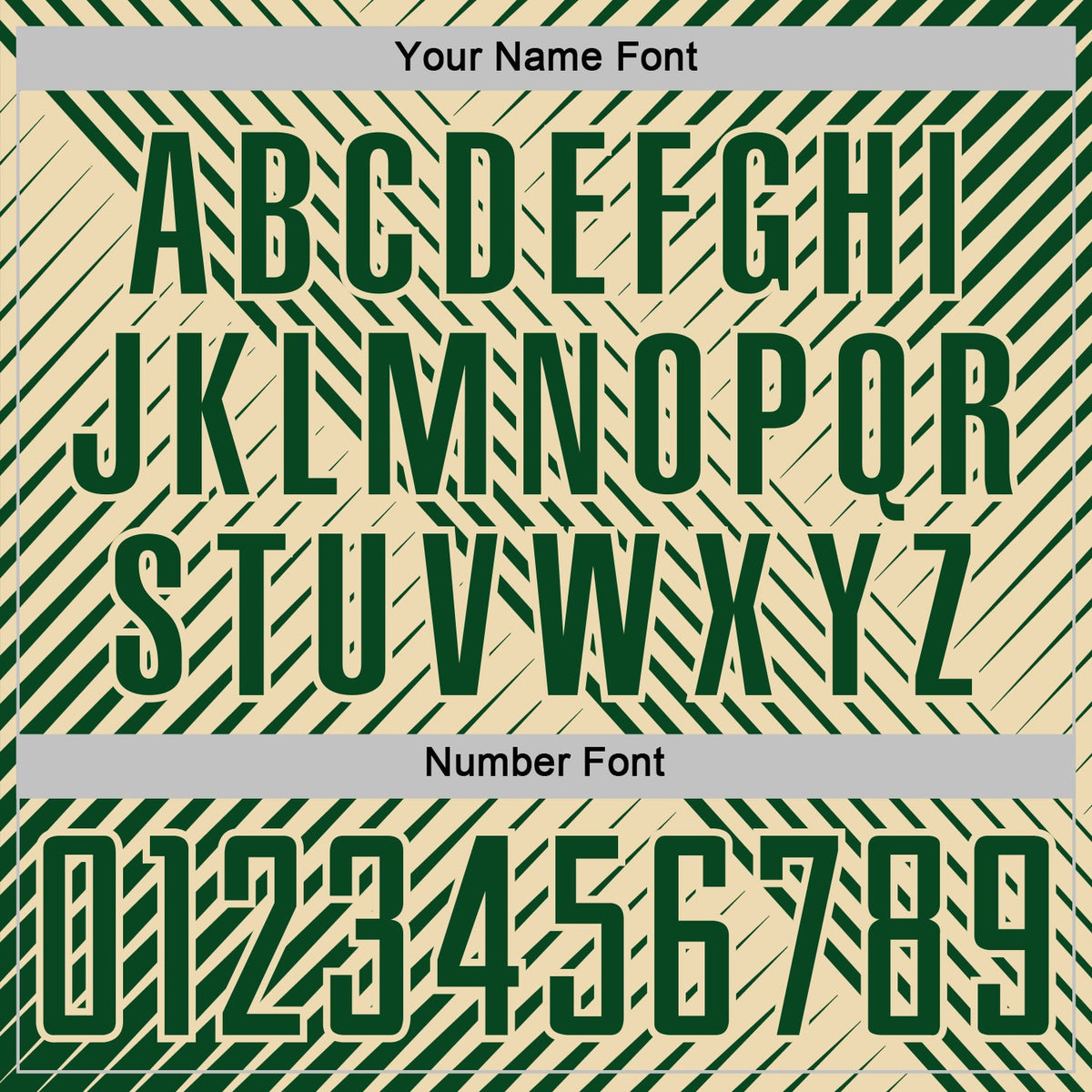 Custom Green Cream Line Sublimation Soccer Uniform Jersey Limited