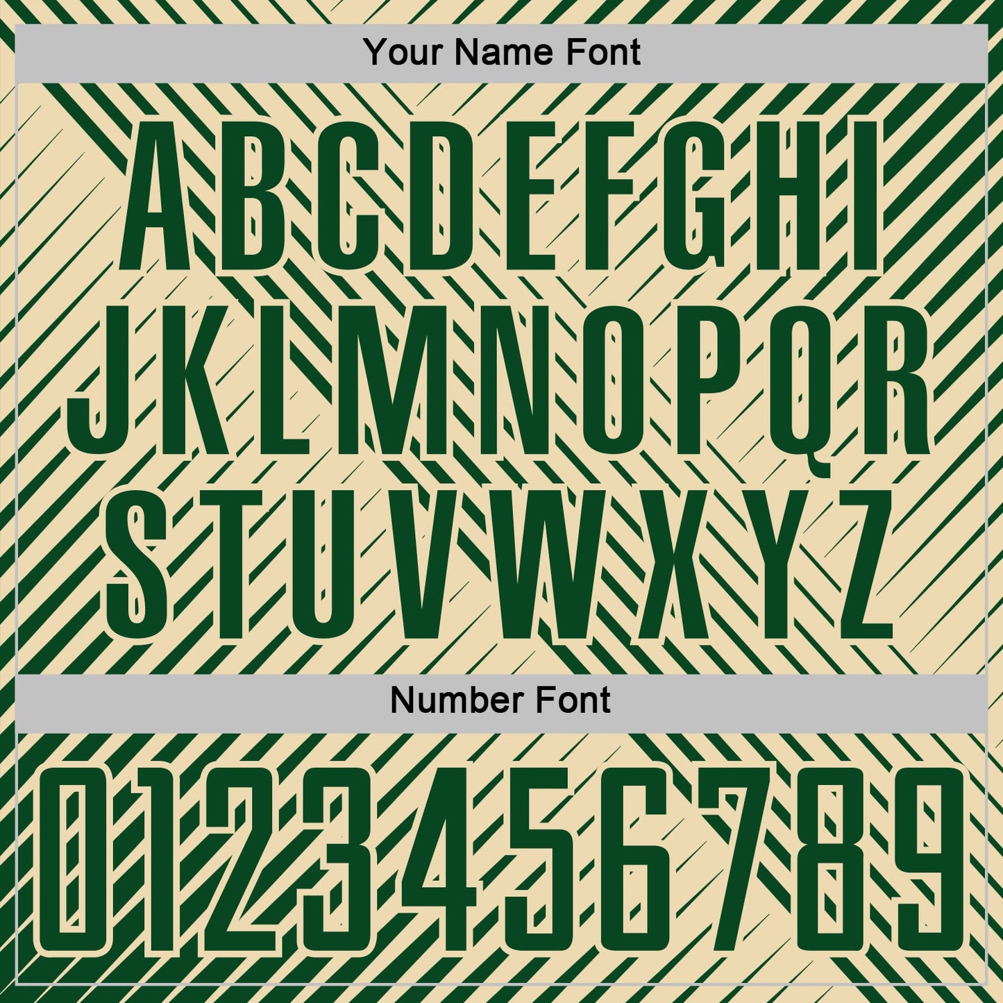 Custom Green Cream Line Sublimation Soccer Uniform Jersey Limited