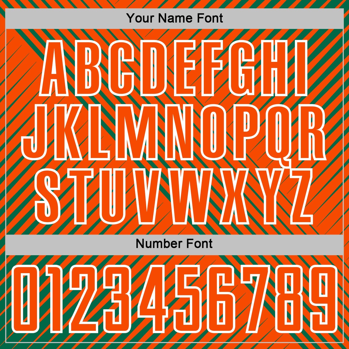 Custom Kelly Green Orange-White Line Sublimation Soccer Uniform Jersey Limited