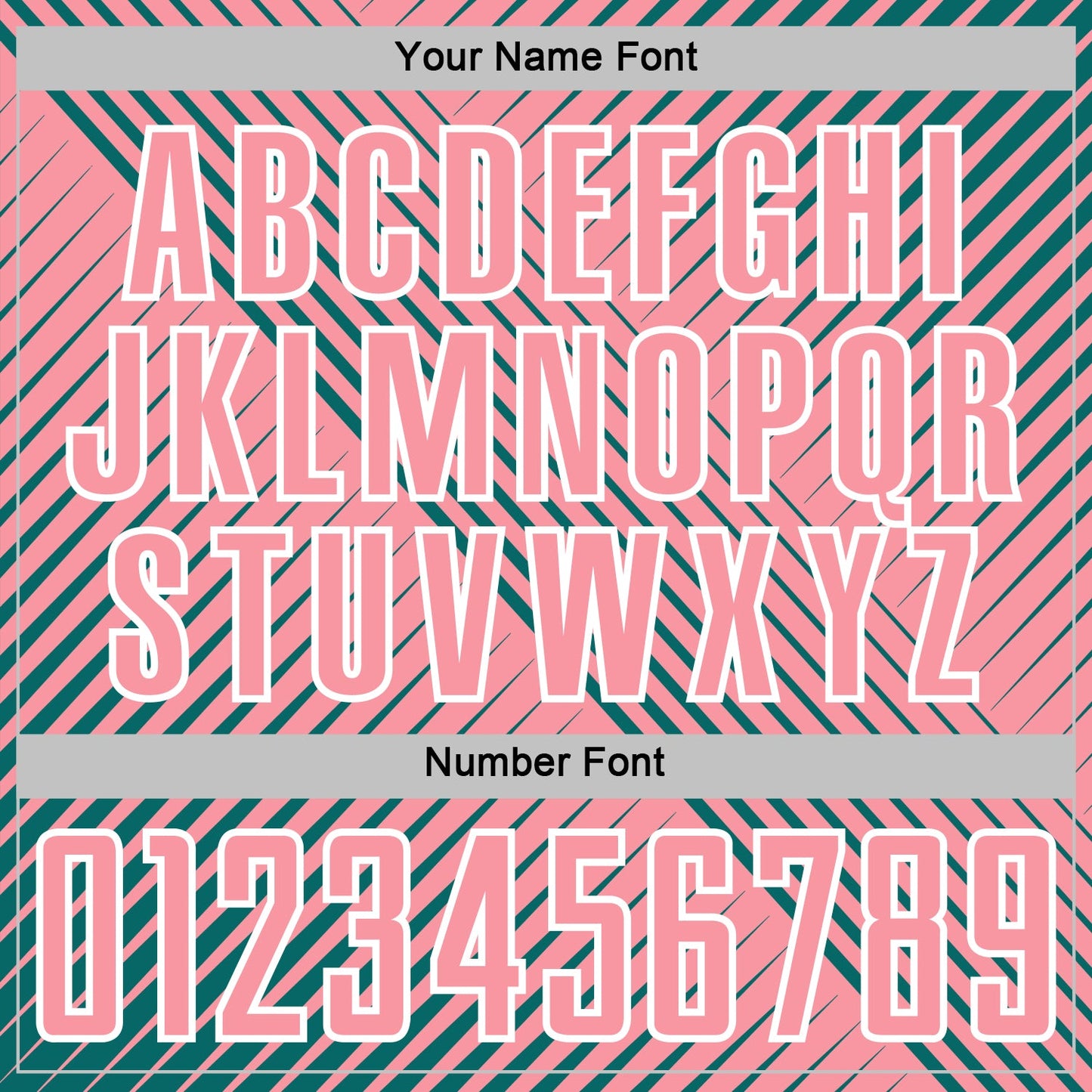 Custom Teal Medium Pink-White Line Sublimation Soccer Uniform Jersey Limited