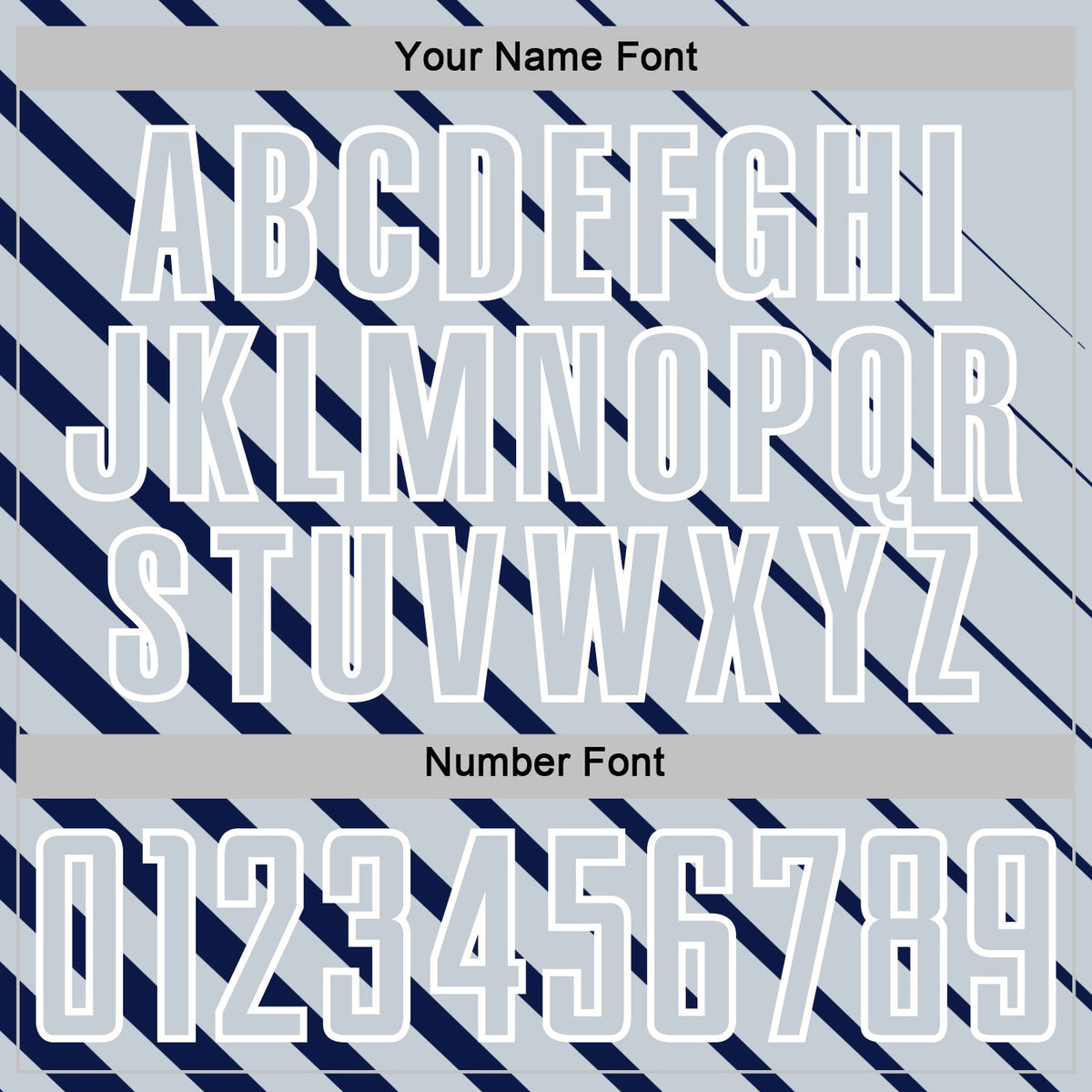 Custom Navy Silver-White Lines Sublimation Soccer Uniform Jersey Limited