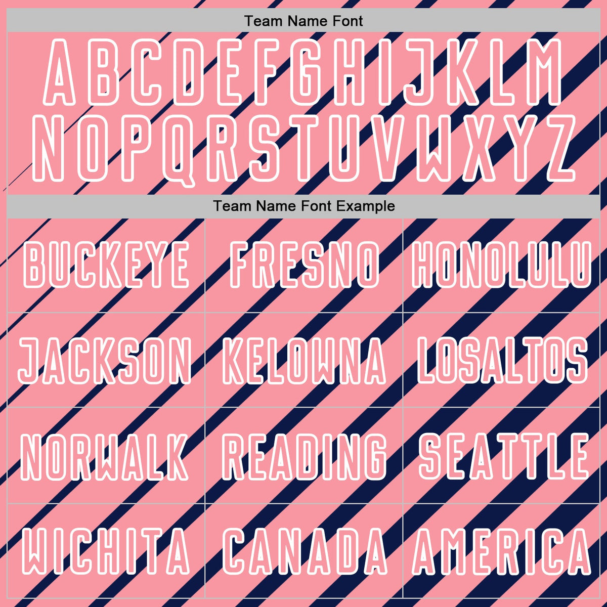 Custom Navy Medium Pink-White Lines Sublimation Soccer Uniform Jersey Limited