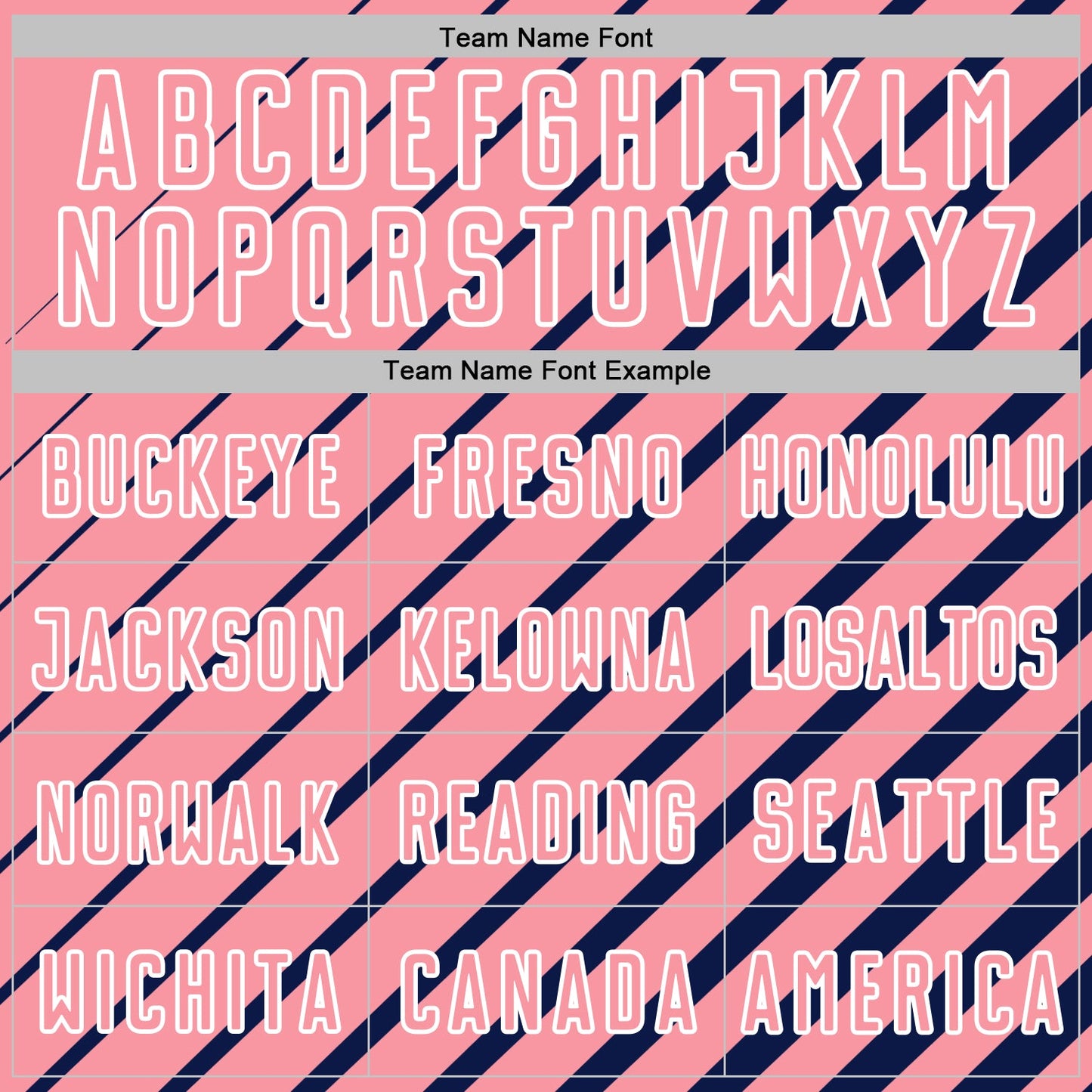 Custom Navy Medium Pink-White Lines Sublimation Soccer Uniform Jersey Limited