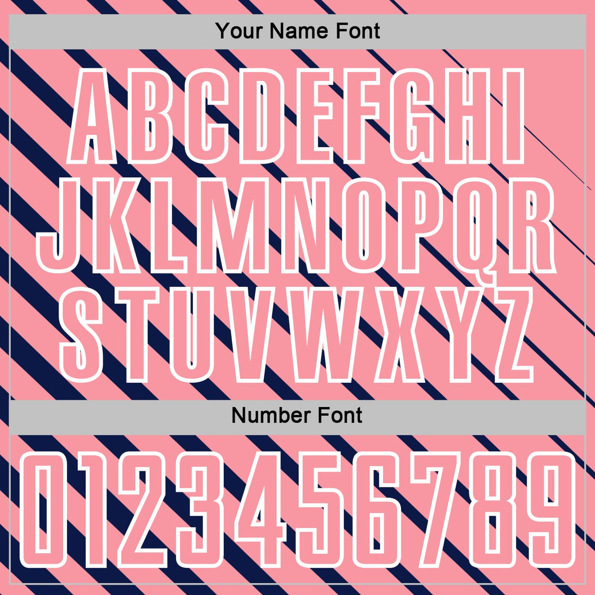 Custom Navy Medium Pink-White Lines Sublimation Soccer Uniform Jersey Limited