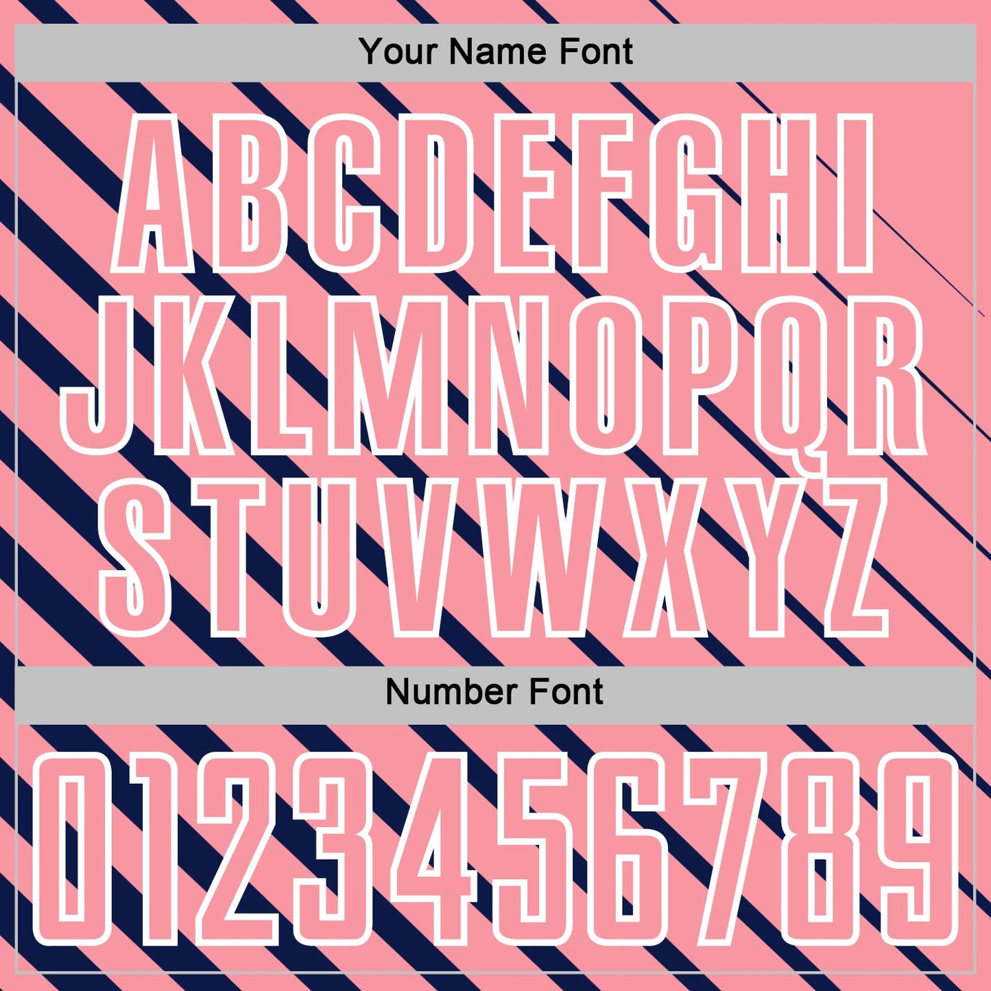 Custom Navy Medium Pink-White Lines Sublimation Soccer Uniform Jersey Limited