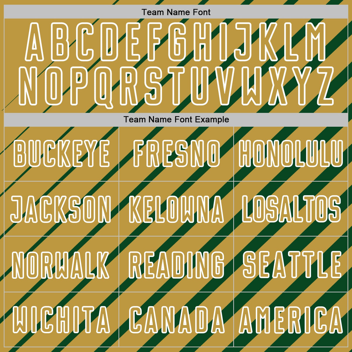 Custom Green Old Gold-White Lines Sublimation Soccer Uniform Jersey Limited