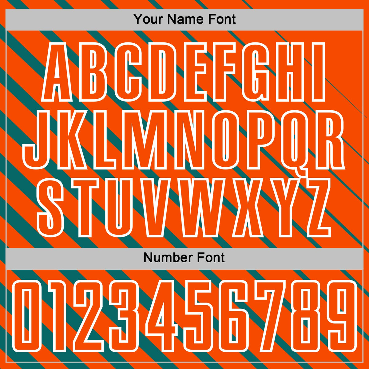 Custom Teal Orange-White Lines Sublimation Soccer Uniform Jersey Limited