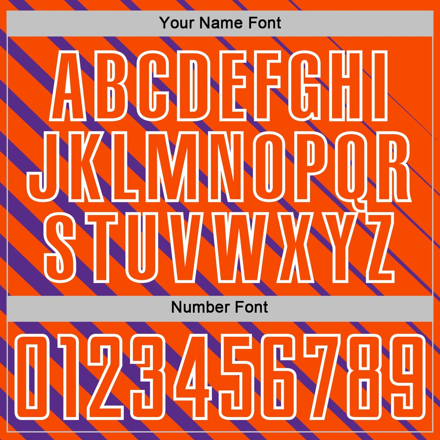 Custom Purple Orange-White Lines Sublimation Soccer Uniform Jersey Limited