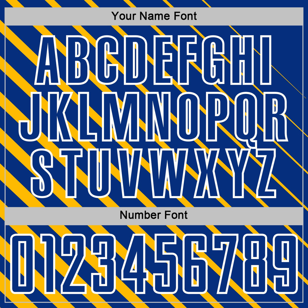 Custom Gold Royal-White Lines Sublimation Soccer Uniform Jersey Limited