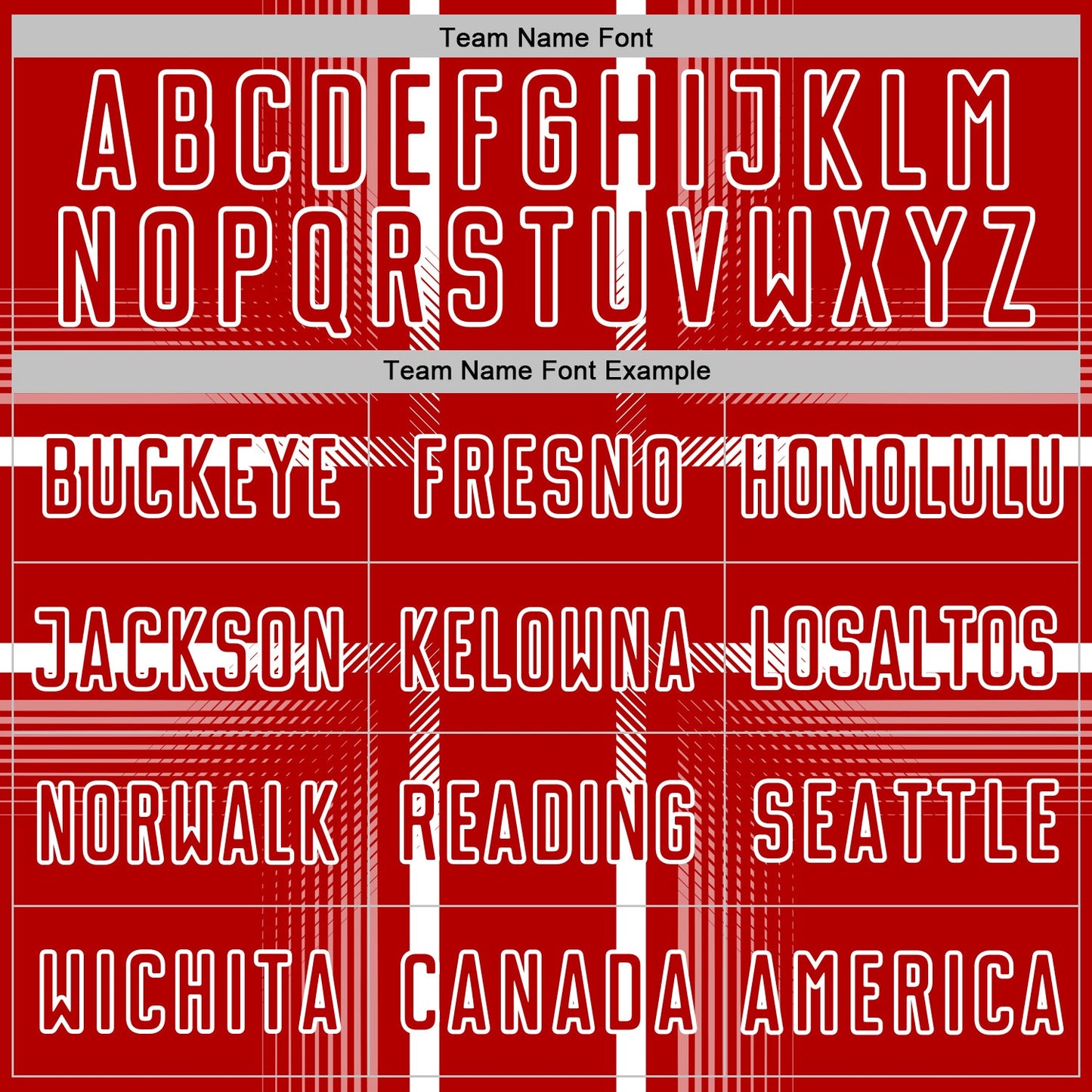 Custom Red White Lines Sublimation Soccer Uniform Jersey Limited