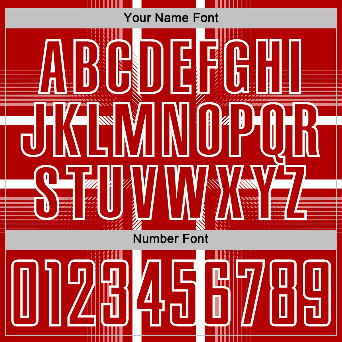 Custom Red White Lines Sublimation Soccer Uniform Jersey Limited