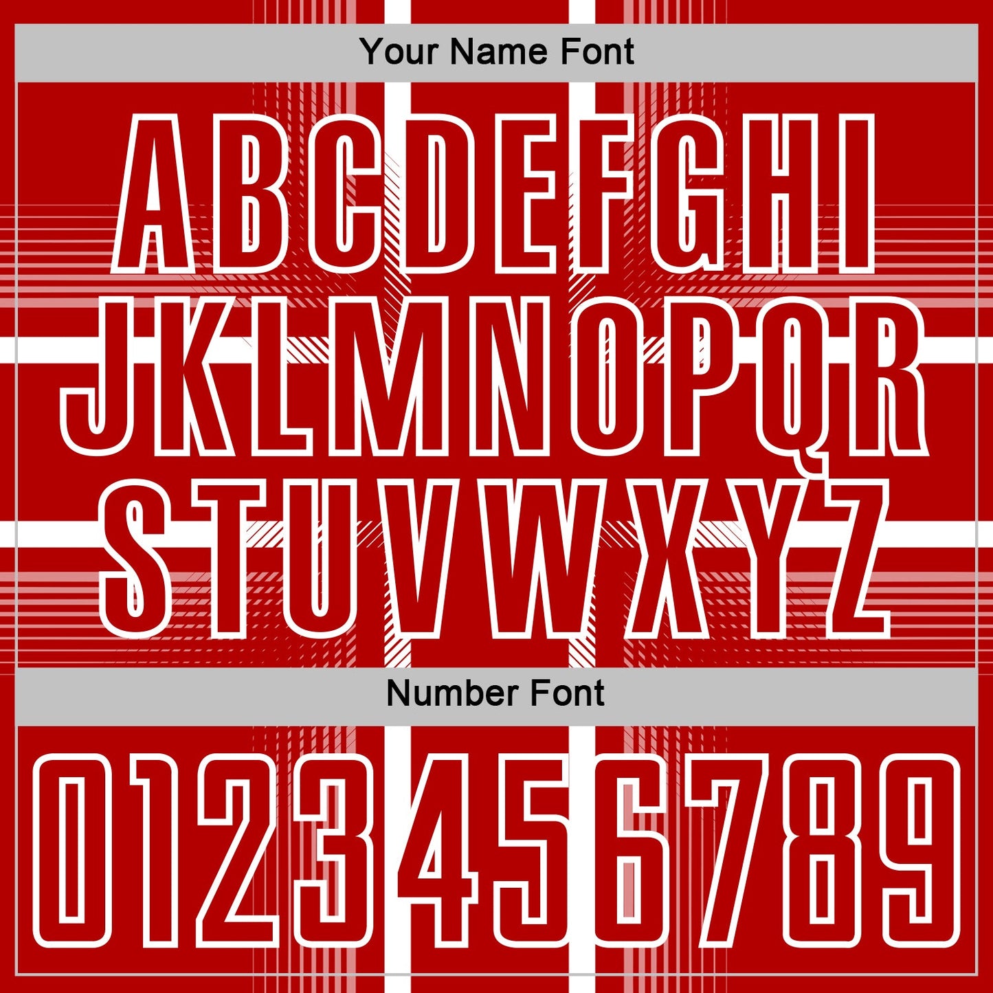 Custom Red White Lines Sublimation Soccer Uniform Jersey Limited