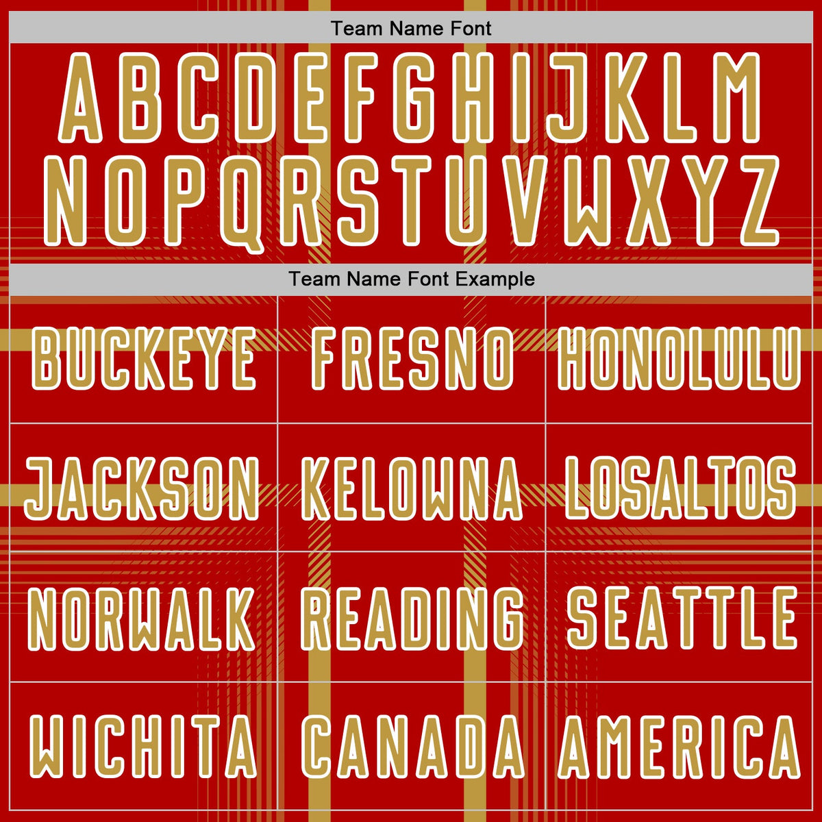 Custom Red Old Gold-White Lines Sublimation Soccer Uniform Jersey Limited