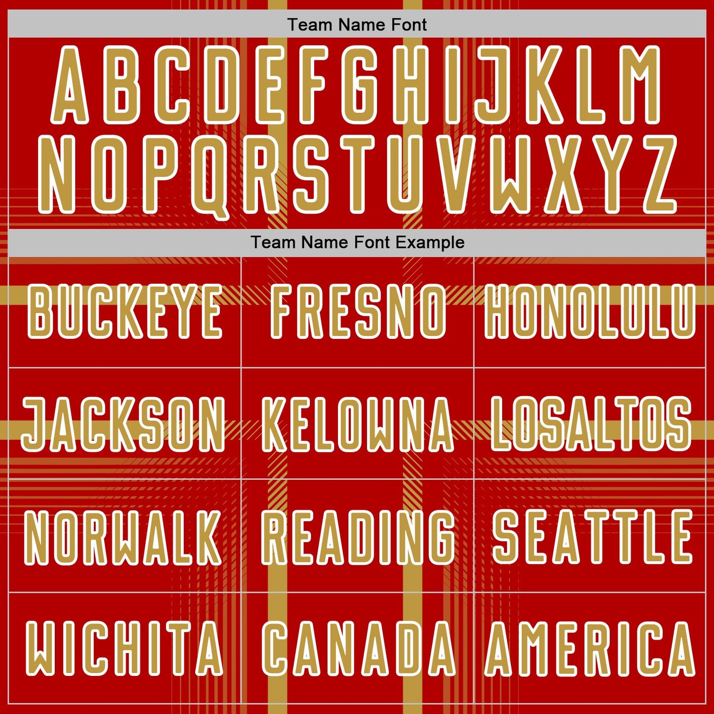 Custom Red Old Gold-White Lines Sublimation Soccer Uniform Jersey Limited