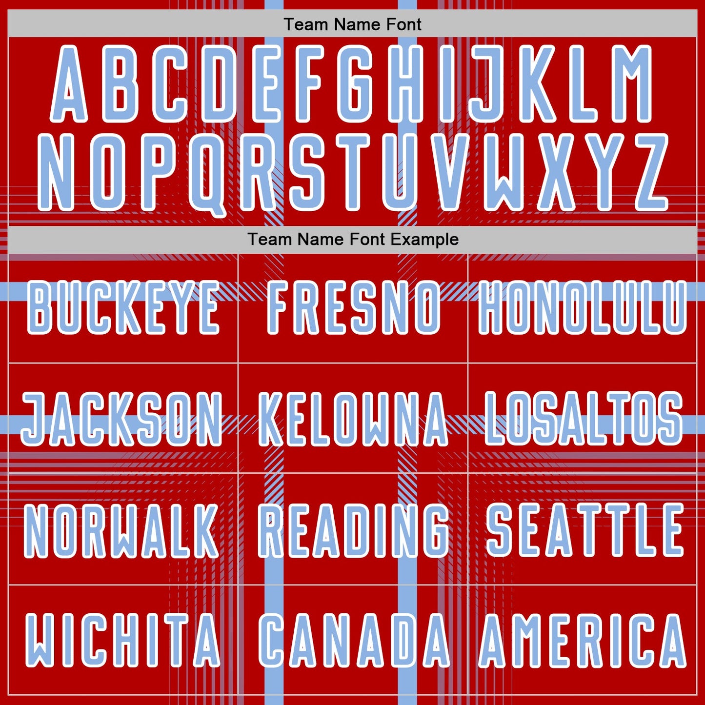 Custom Red Light Blue-White Lines Sublimation Soccer Uniform Jersey Limited