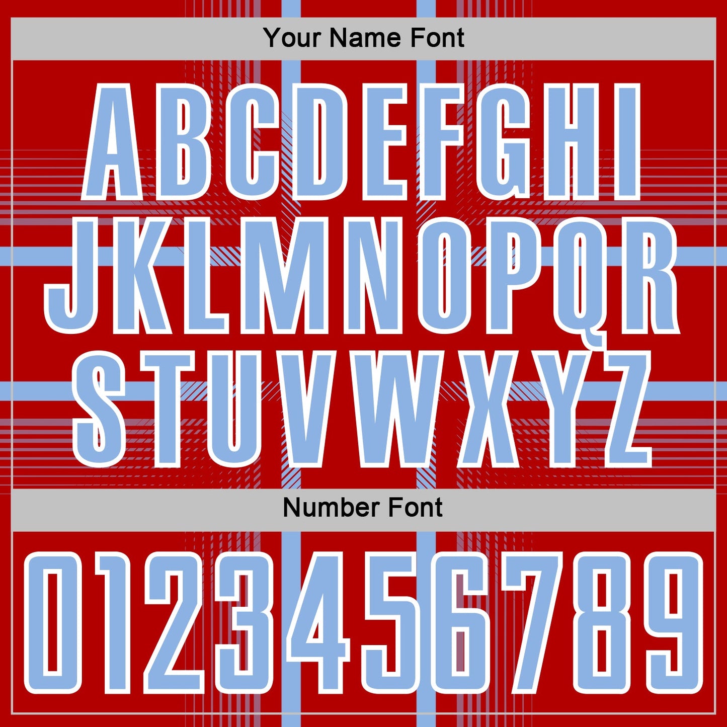 Custom Red Light Blue-White Lines Sublimation Soccer Uniform Jersey Limited