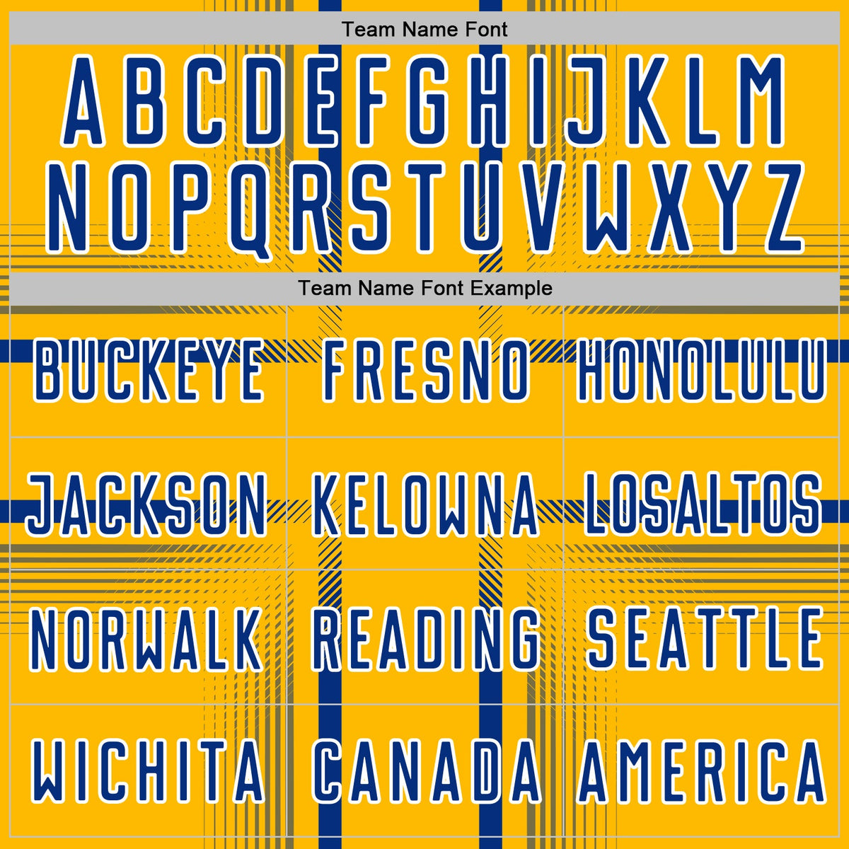 Custom Gold Royal-White Lines Sublimation Soccer Uniform Jersey Limited