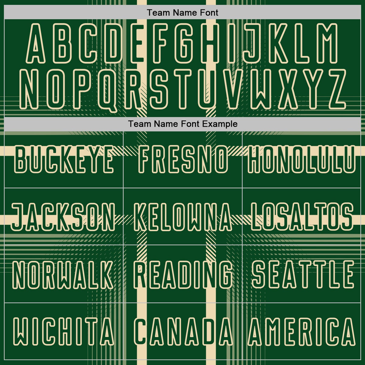 Custom Green Cream Lines Sublimation Soccer Uniform Jersey Limited