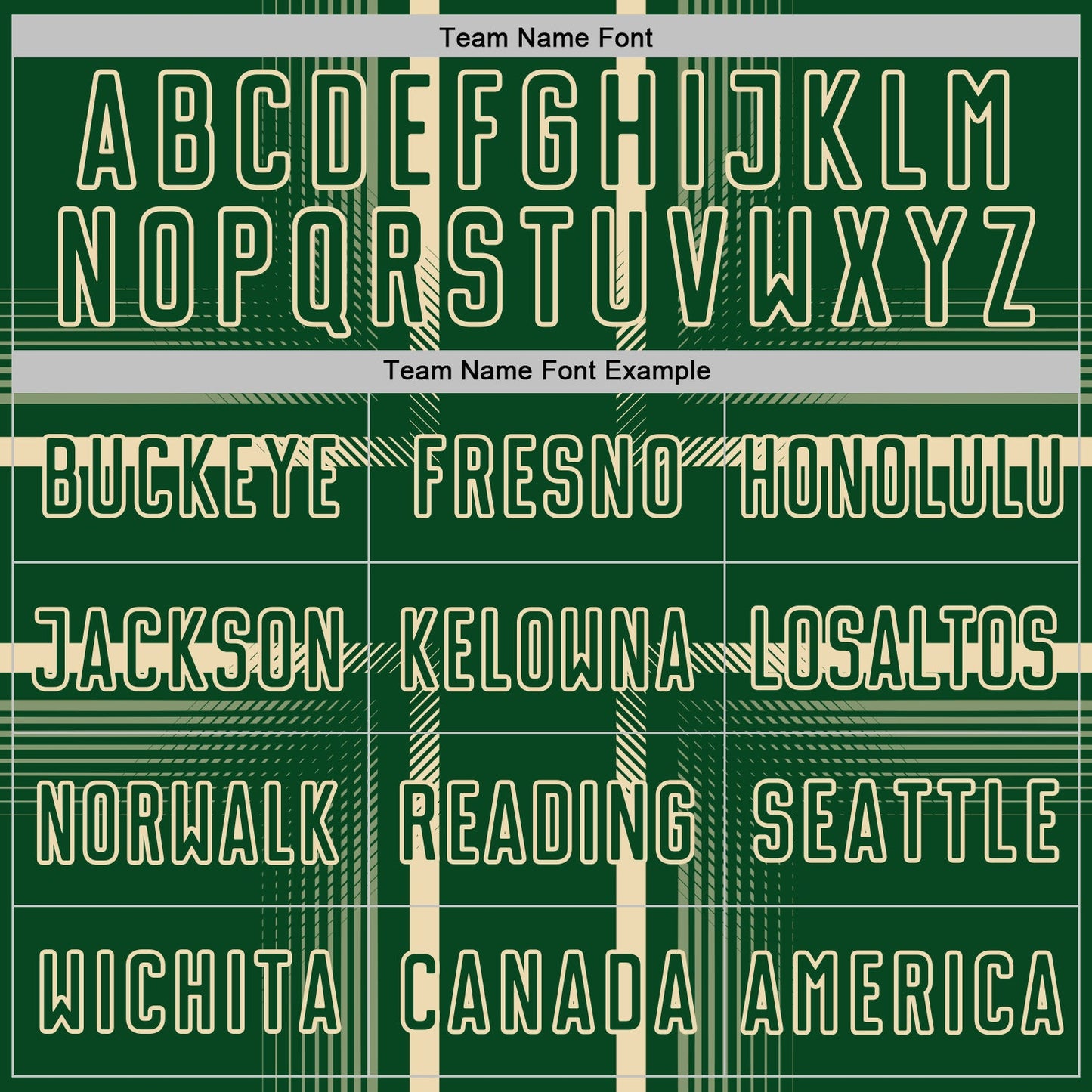 Custom Green Cream Lines Sublimation Soccer Uniform Jersey Limited