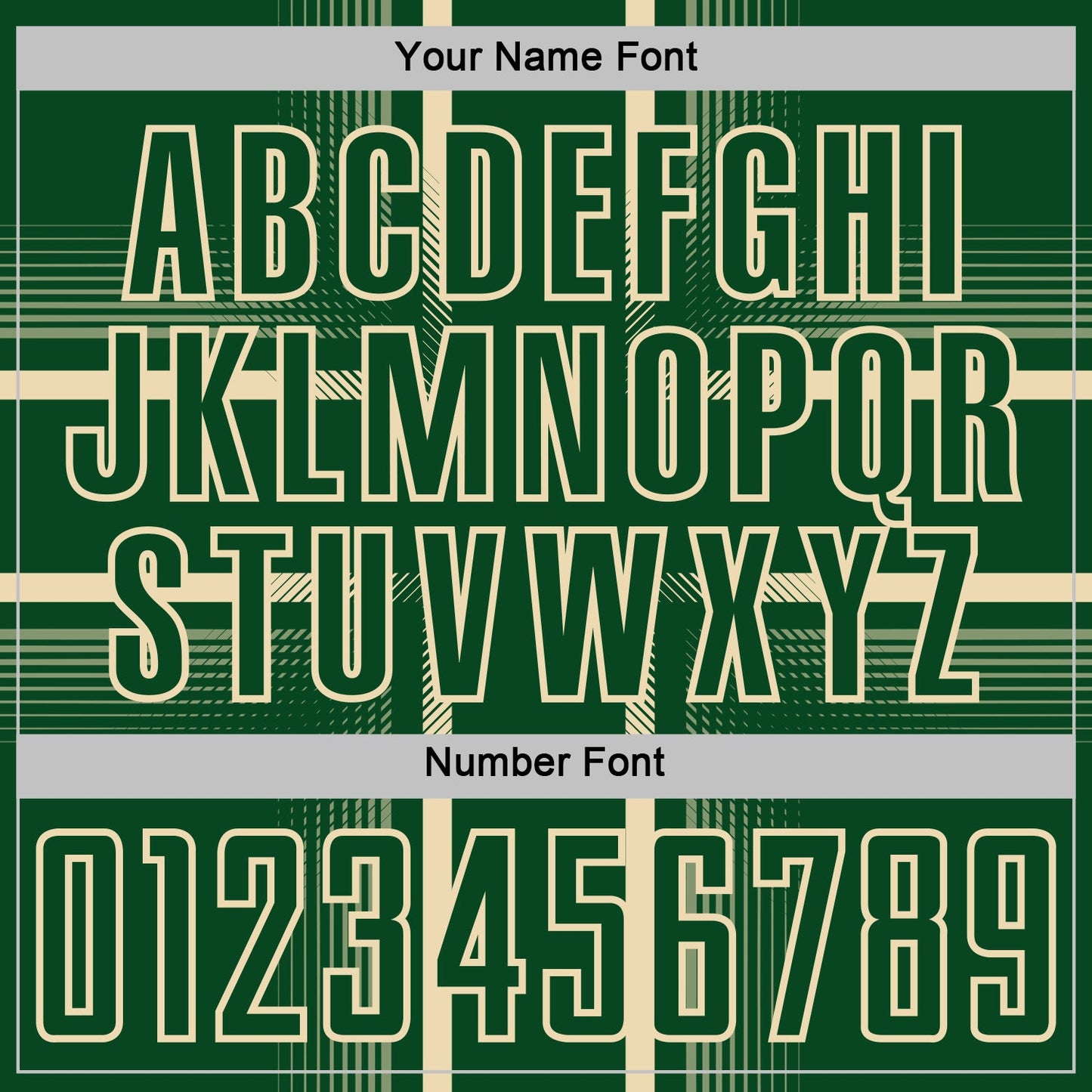 Custom Green Cream Lines Sublimation Soccer Uniform Jersey Limited