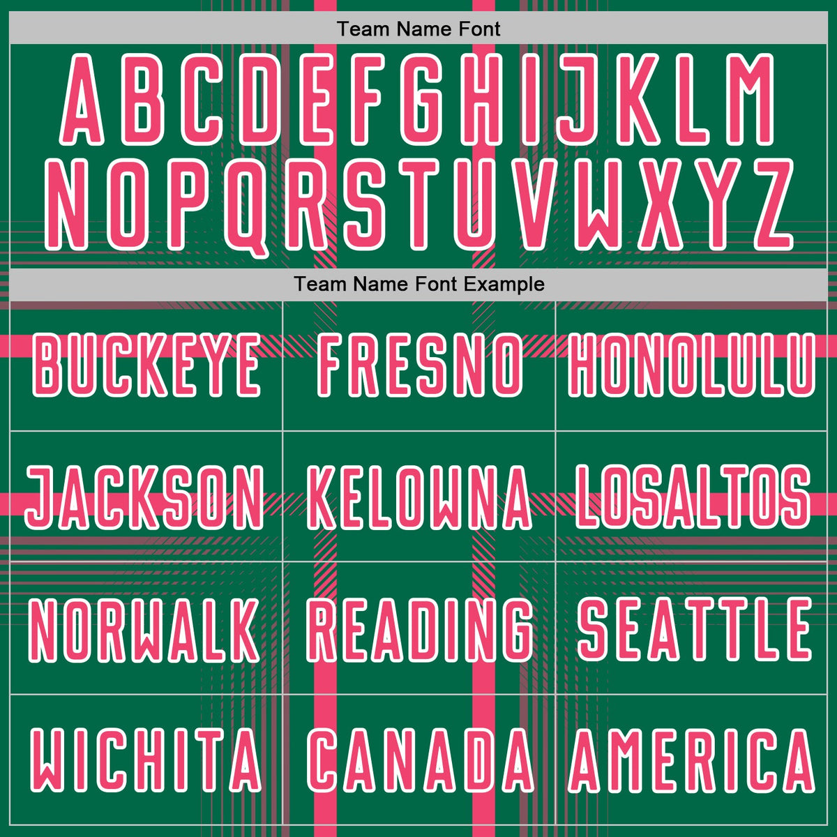 Custom Kelly Green Neon Pink-White Lines Sublimation Soccer Uniform Jersey Limited