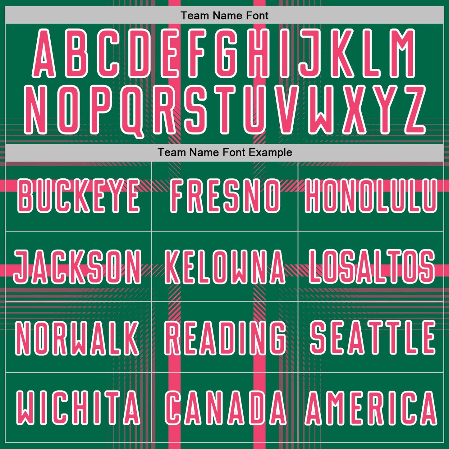 Custom Kelly Green Neon Pink-White Lines Sublimation Soccer Uniform Jersey Limited