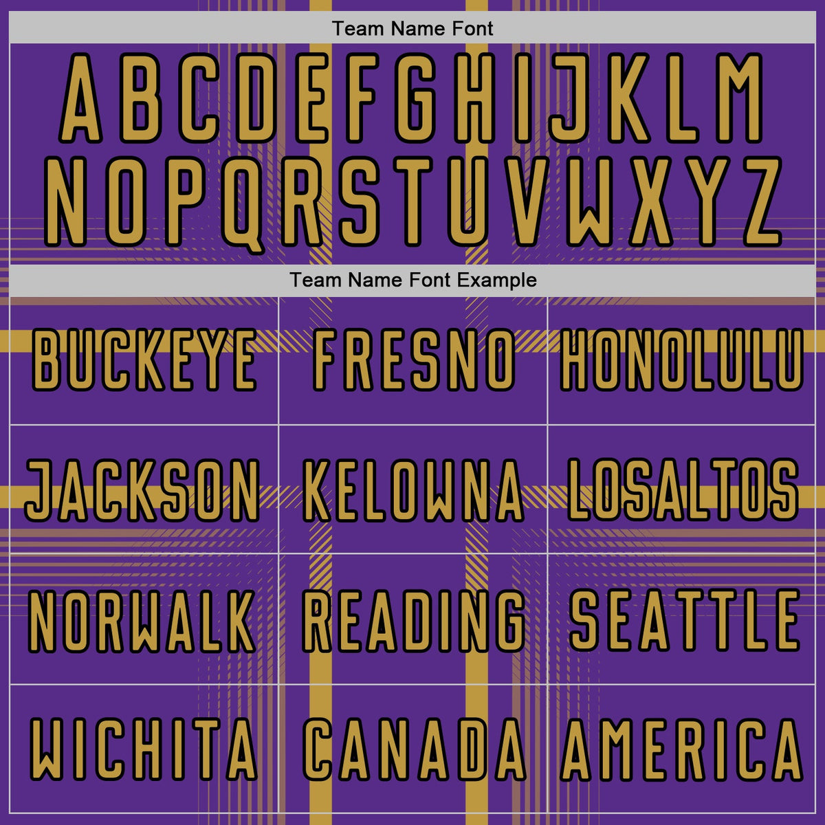 Custom Purple Old Gold-Black Lines Sublimation Soccer Uniform Jersey Limited