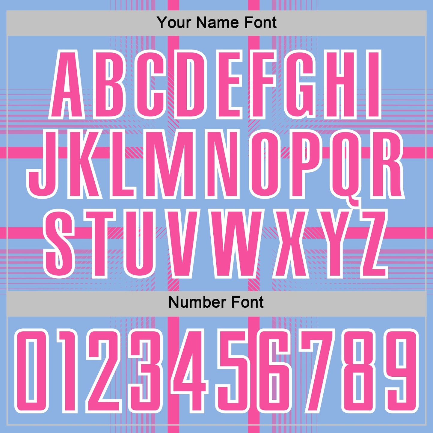 Custom Light Blue Pink-White Lines Sublimation Soccer Uniform Jersey Limited