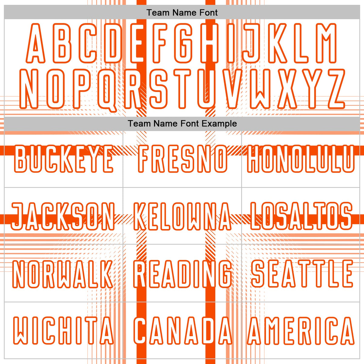 Custom White Orange Lines Sublimation Soccer Uniform Jersey Limited