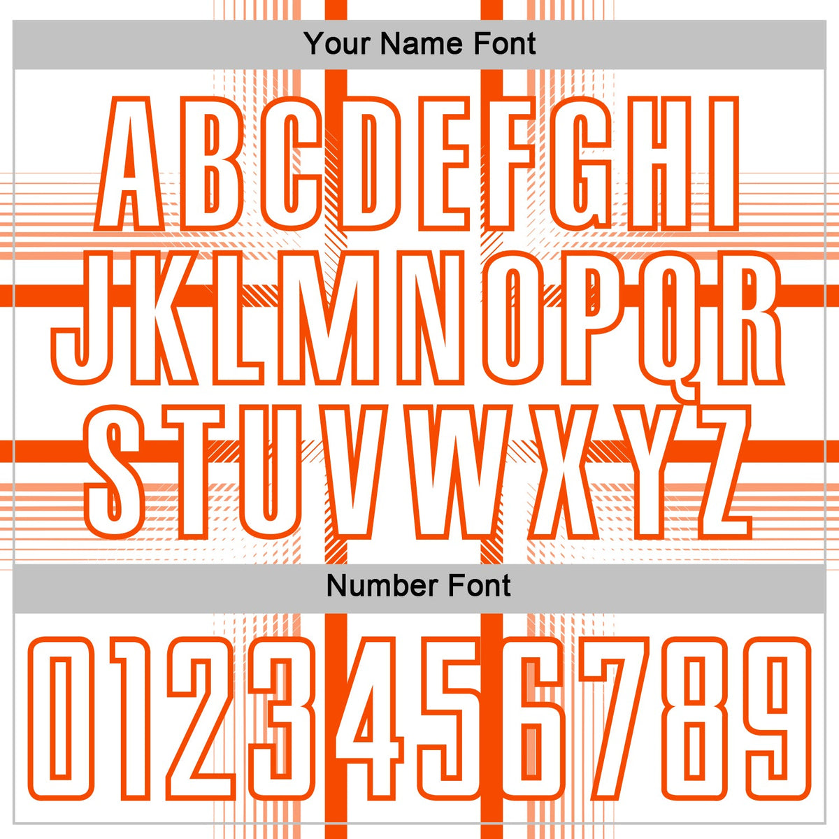 Custom White Orange Lines Sublimation Soccer Uniform Jersey Limited