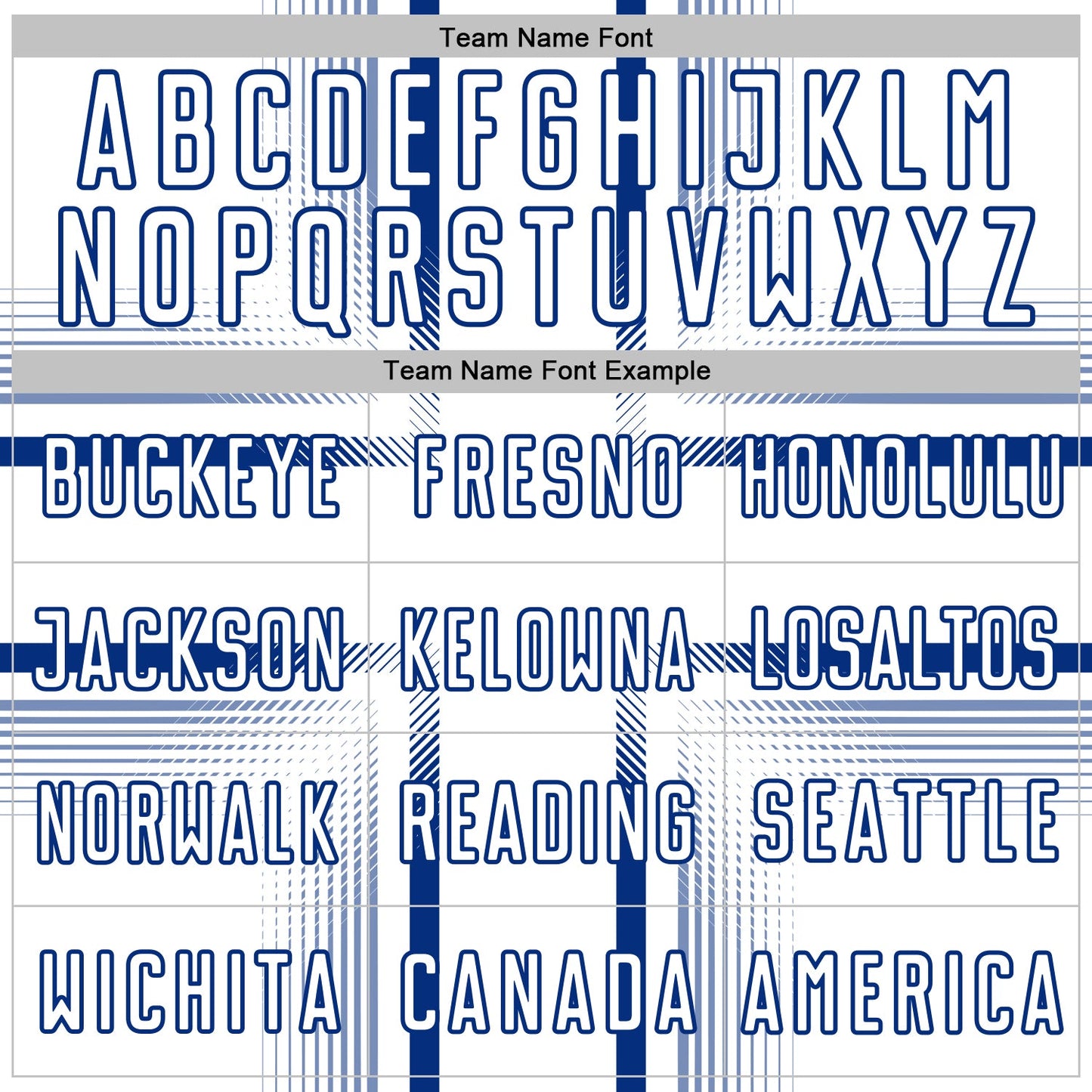 Custom White Royal Lines Sublimation Soccer Uniform Jersey Limited