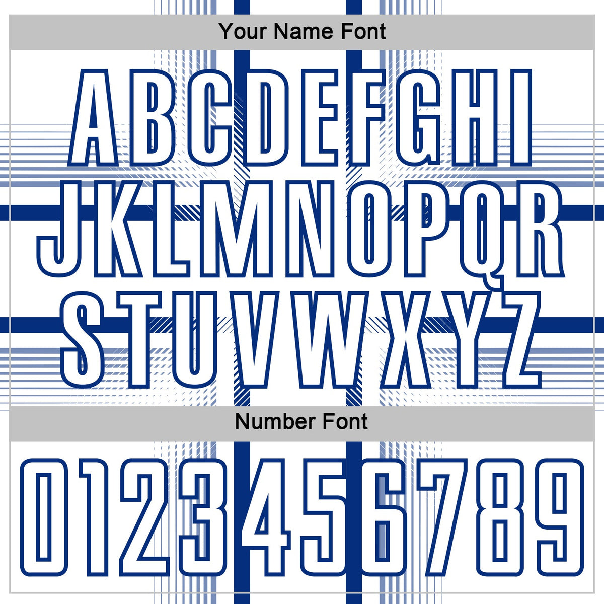 Custom White Royal Lines Sublimation Soccer Uniform Jersey Limited