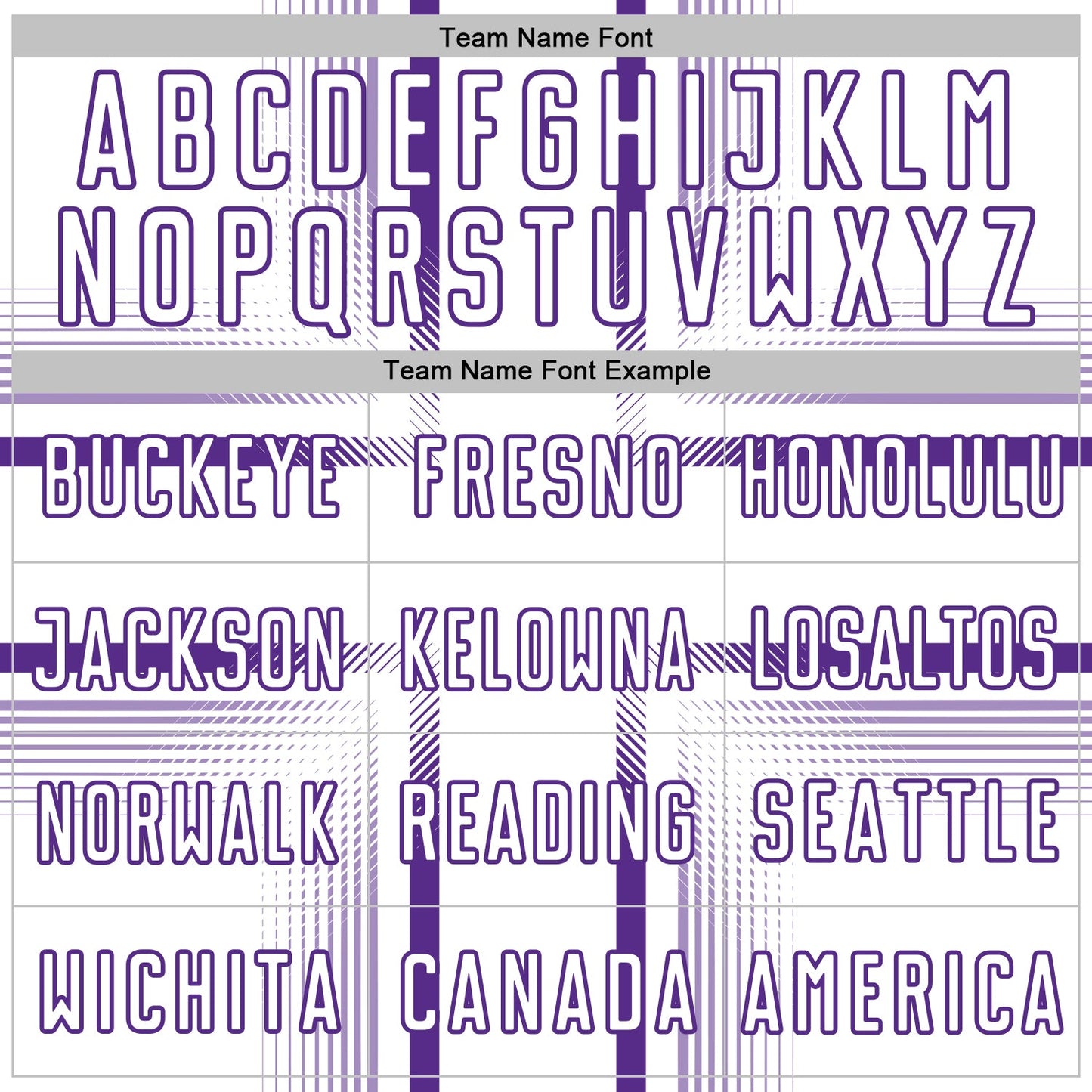 Custom White Purple Lines Sublimation Soccer Uniform Jersey Limited