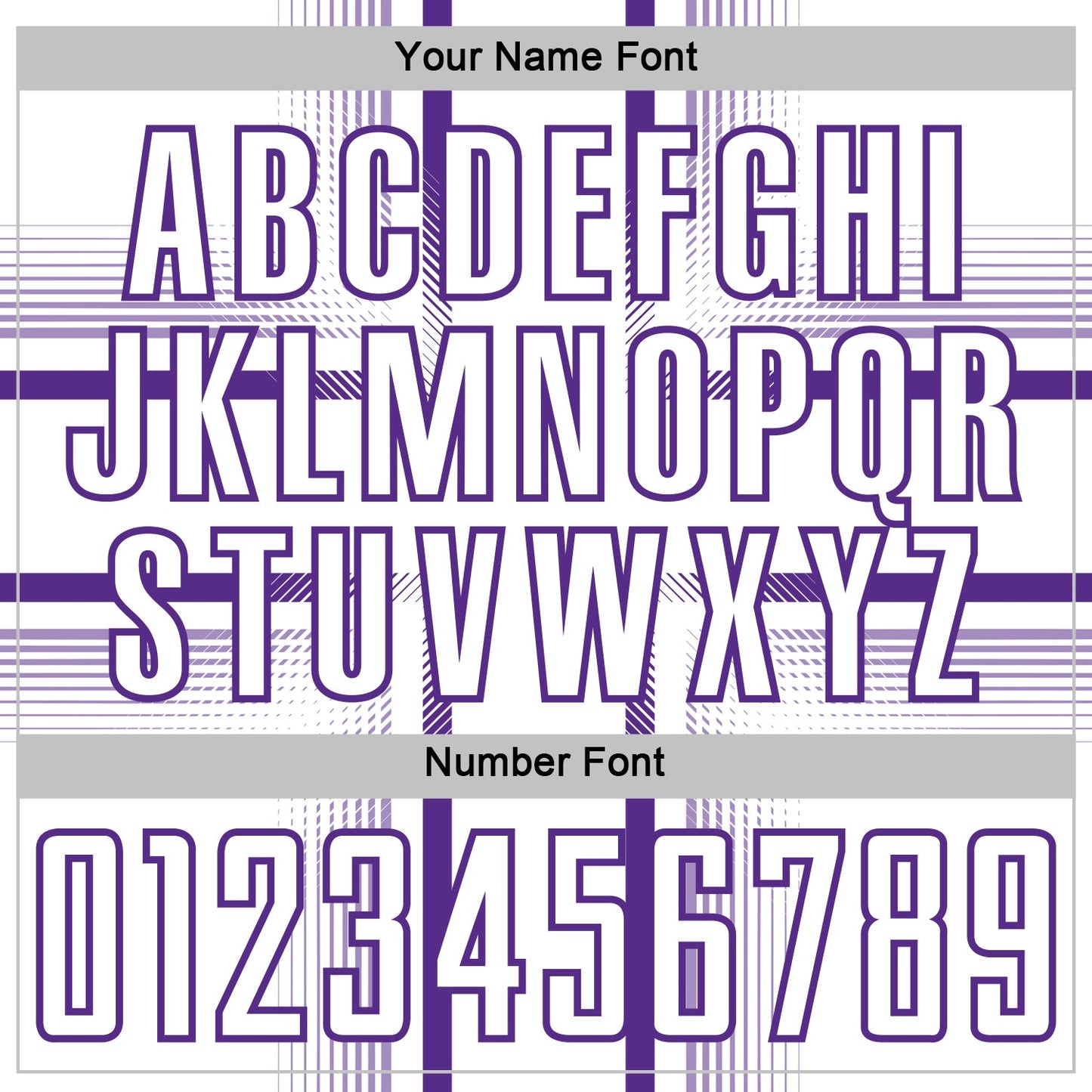 Custom White Purple Lines Sublimation Soccer Uniform Jersey Limited