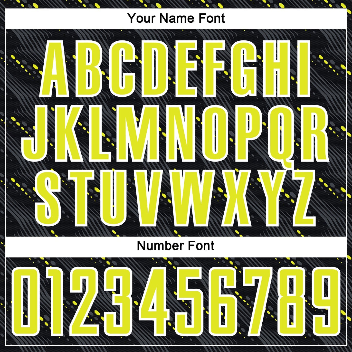 Custom Black Neon Yellow-White Slant Lines Sports Sublimation Soccer Uniform Jersey Limited