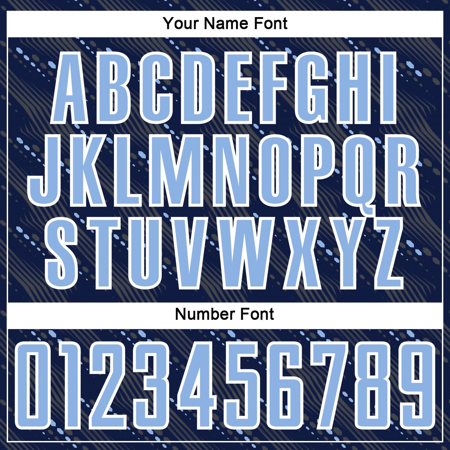 Custom Navy Light Blue-White Slant Lines Sports Sublimation Soccer Uniform Jersey Limited