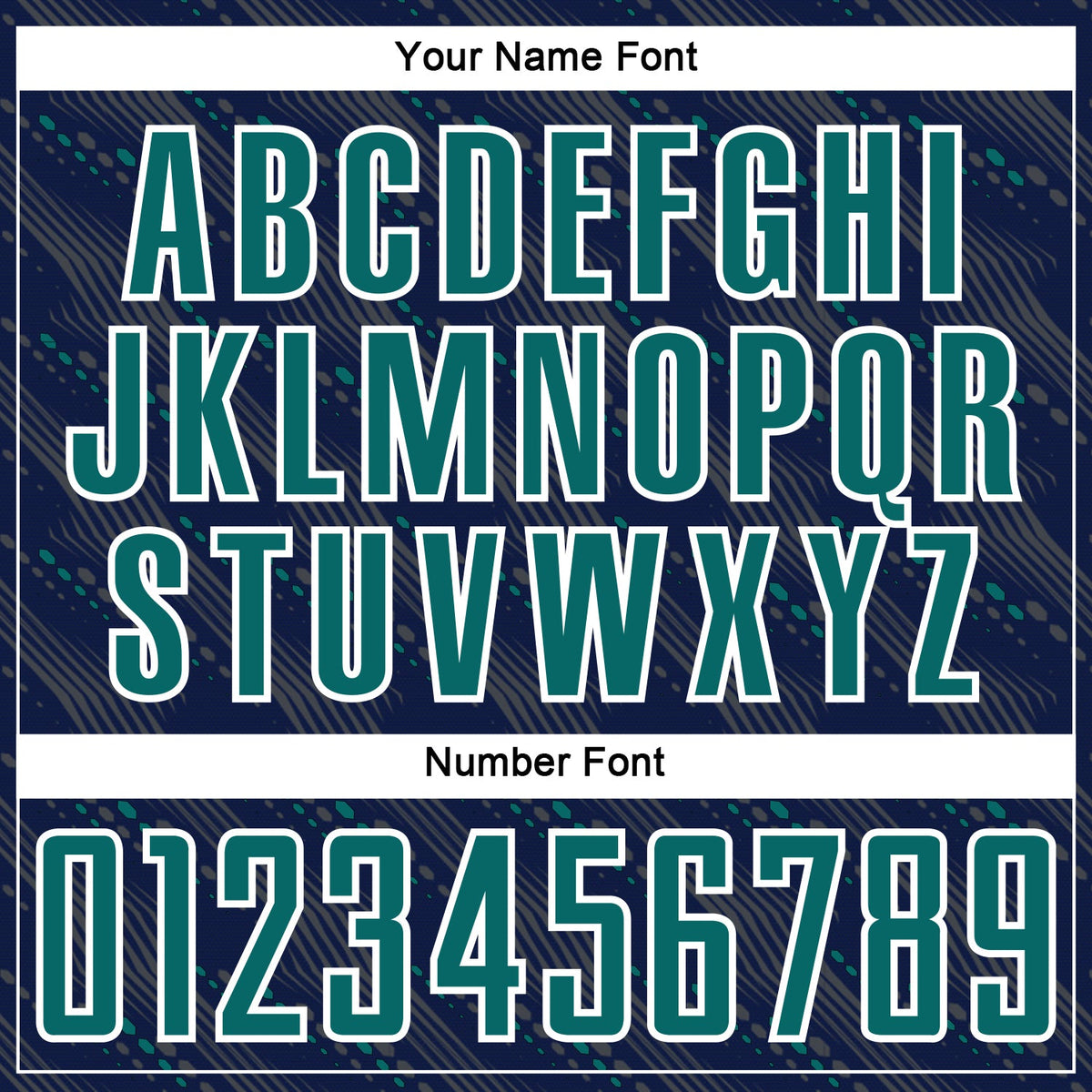 Custom Navy Teal-White Slant Lines Sports Sublimation Soccer Uniform Jersey Limited