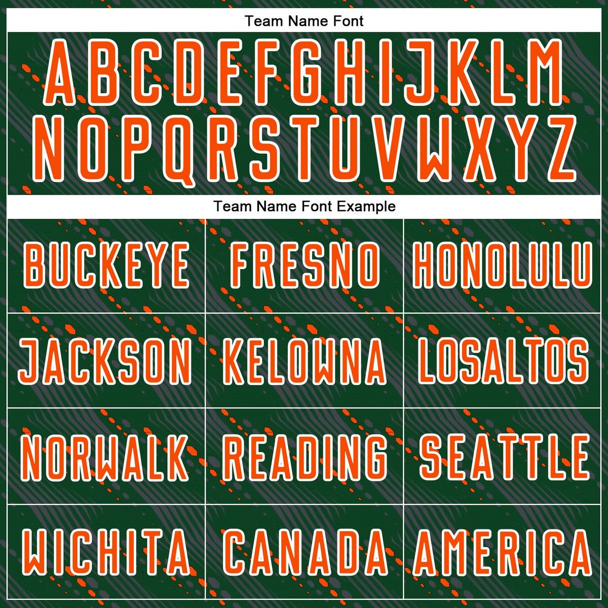 Custom Green Orange-White Slant Lines Sports Sublimation Soccer Uniform Jersey Limited