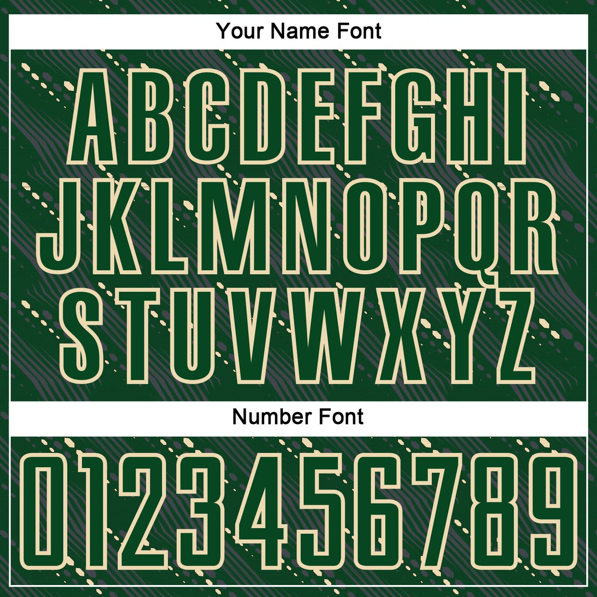 Custom Green Cream Slant Lines Sports Sublimation Soccer Uniform Jersey Limited