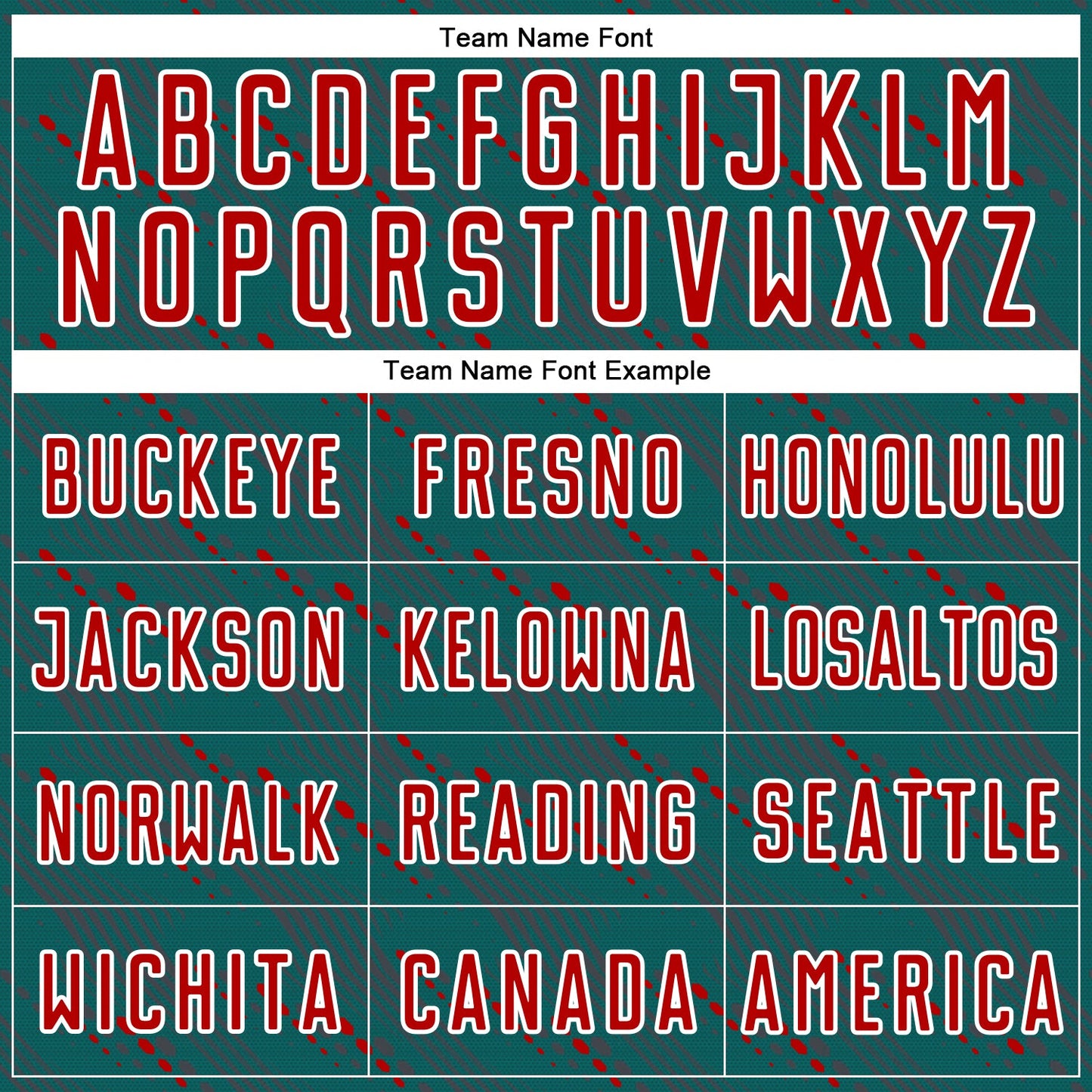 Custom Teal Red-White Slant Lines Sports Sublimation Soccer Uniform Jersey Limited