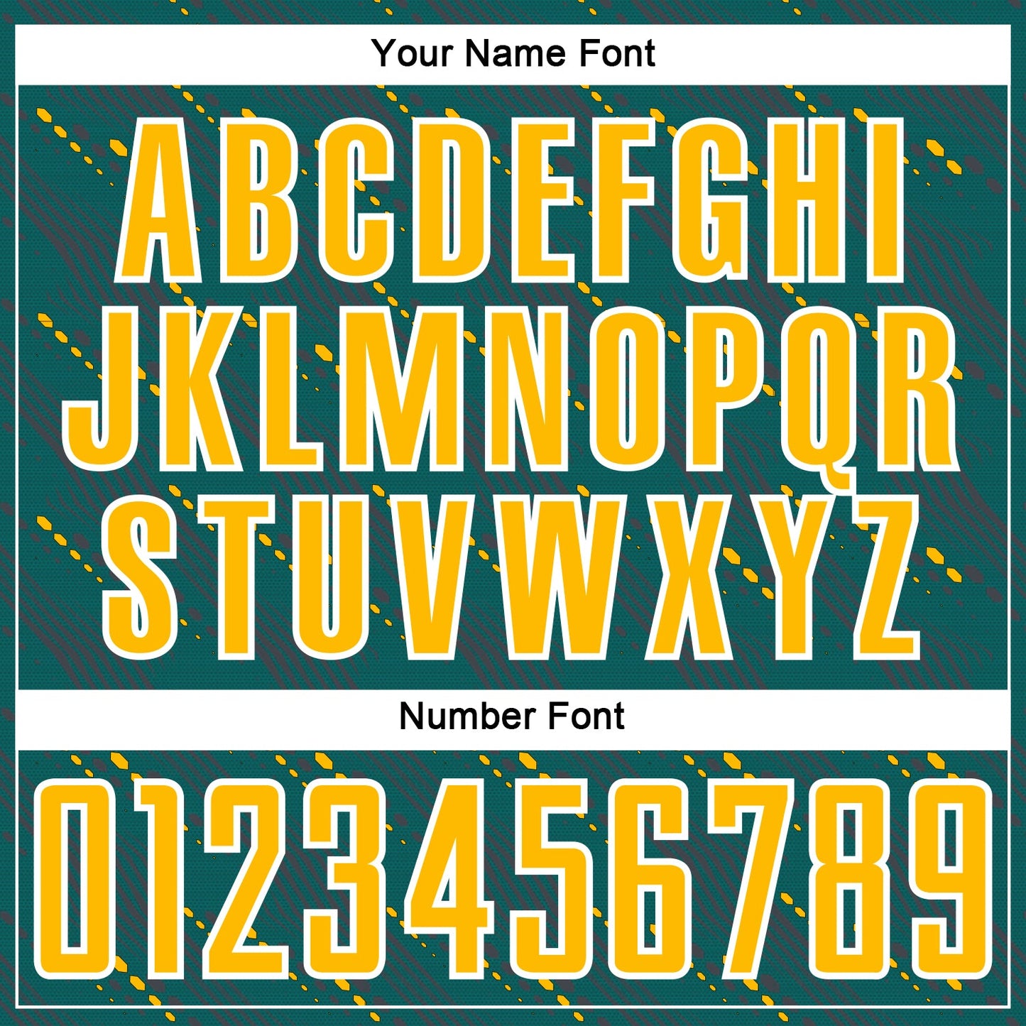 Custom Teal Gold-White Slant Lines Sports Sublimation Soccer Uniform Jersey Limited