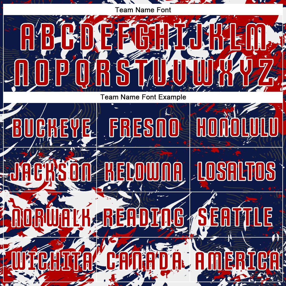 Custom Navy Red-White Fluid Art Splash Sublimation Soccer Uniform Jersey Limited