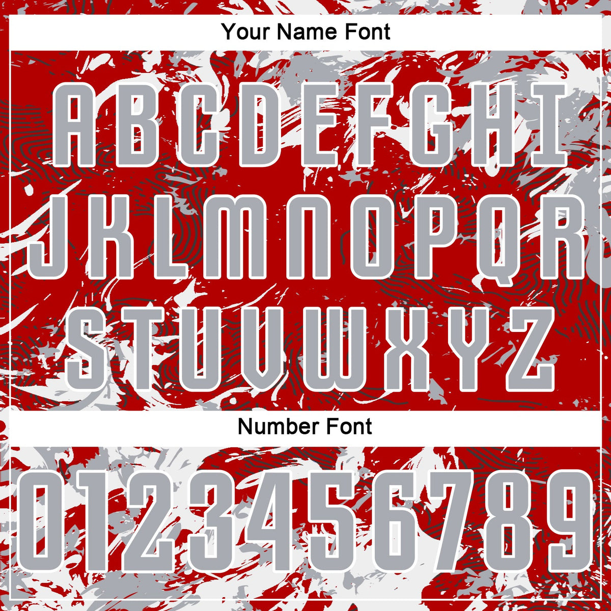 Custom Red Gray-White Fluid Art Splash Sublimation Soccer Uniform Jersey Limited