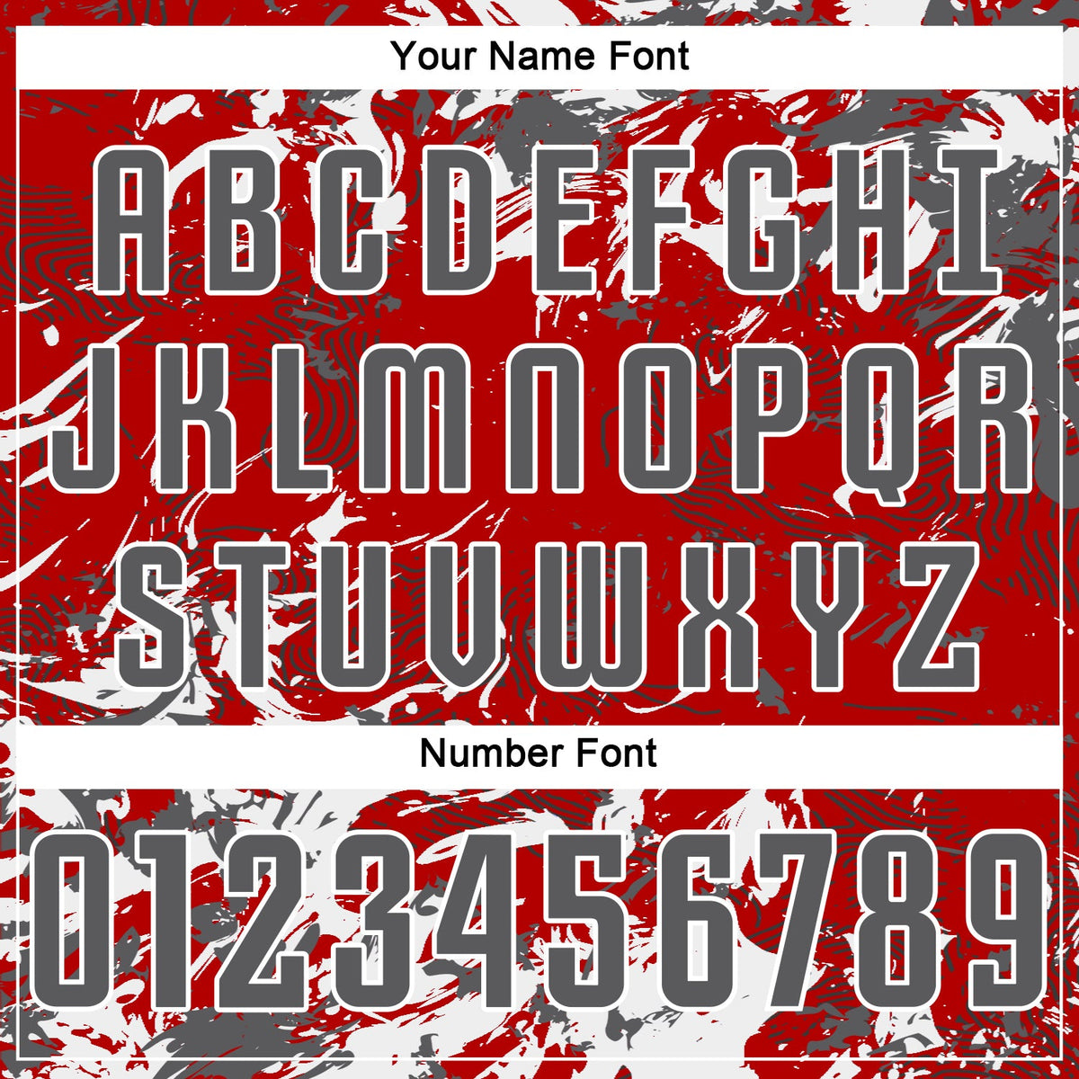 Custom Red Steel Gray-White Fluid Art Splash Sublimation Soccer Uniform Jersey Limited