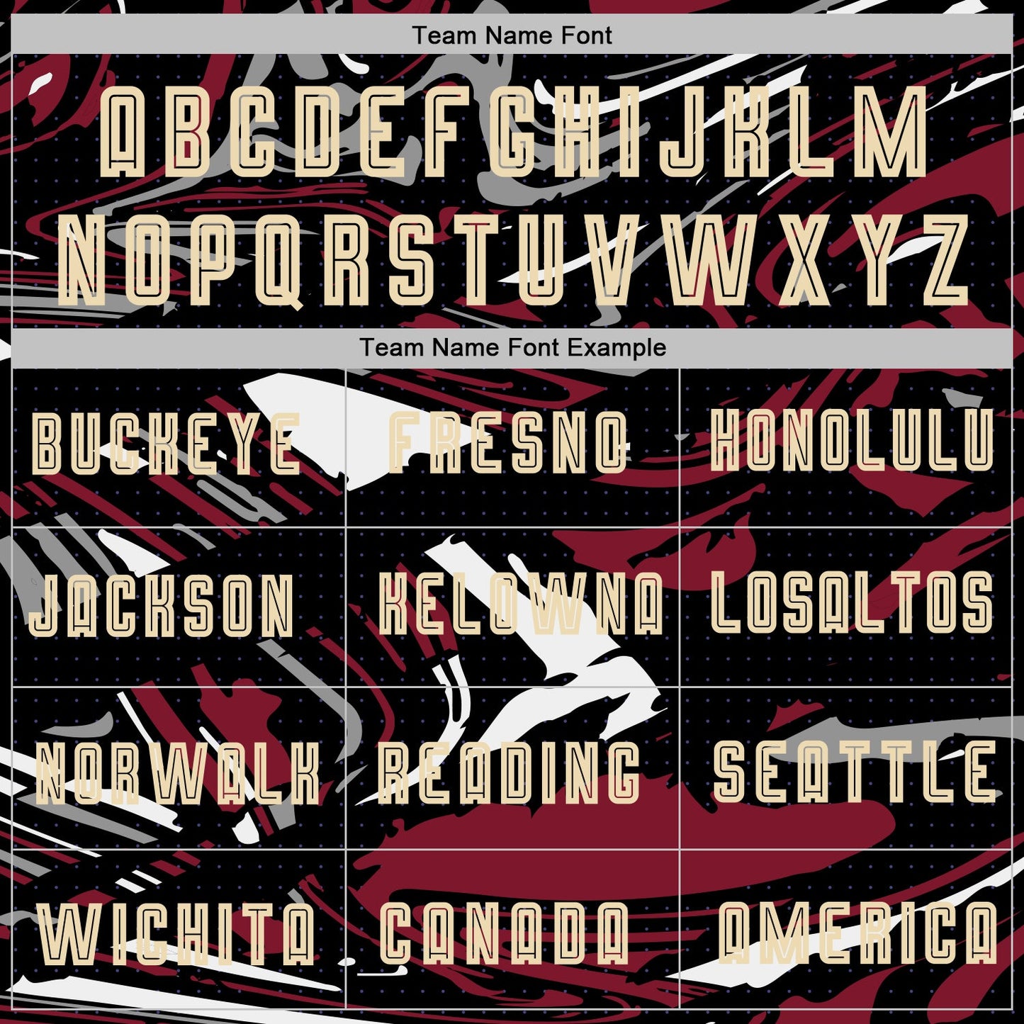 Custom Figure Cream Black-Crimson Fluid Art Splash Sublimation Soccer Uniform Jersey Limited