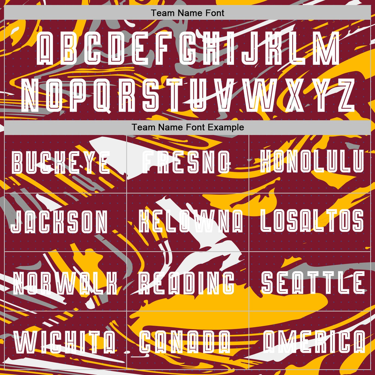 Custom Figure White Crimson-Gold Fluid Art Splash Sublimation Soccer Uniform Jersey Limited